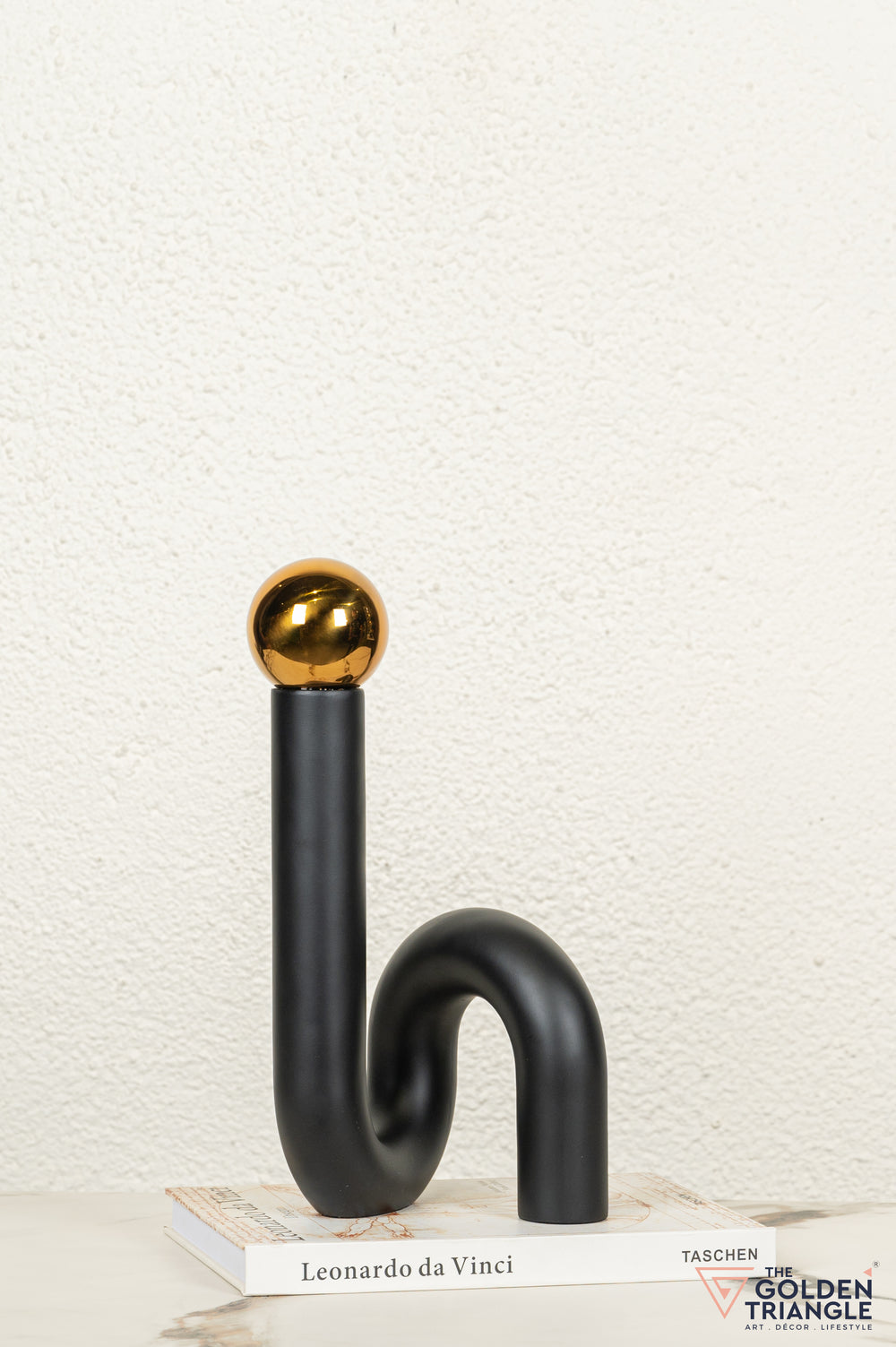 Spiral Ornament Tabletop Decor - Gold