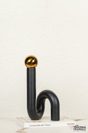 Spiral Ornament Tabletop Decor - Gold