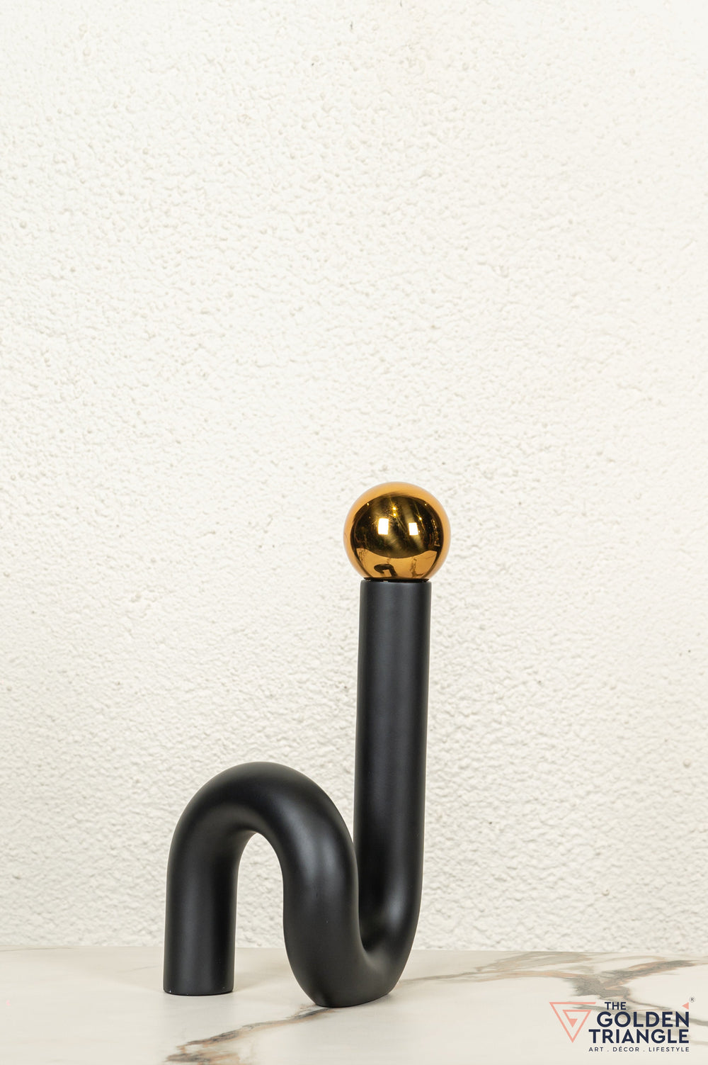 Spiral Ornament Tabletop Decor - Gold