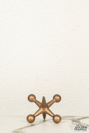 Jack Iron Tabletop Decor - Gold