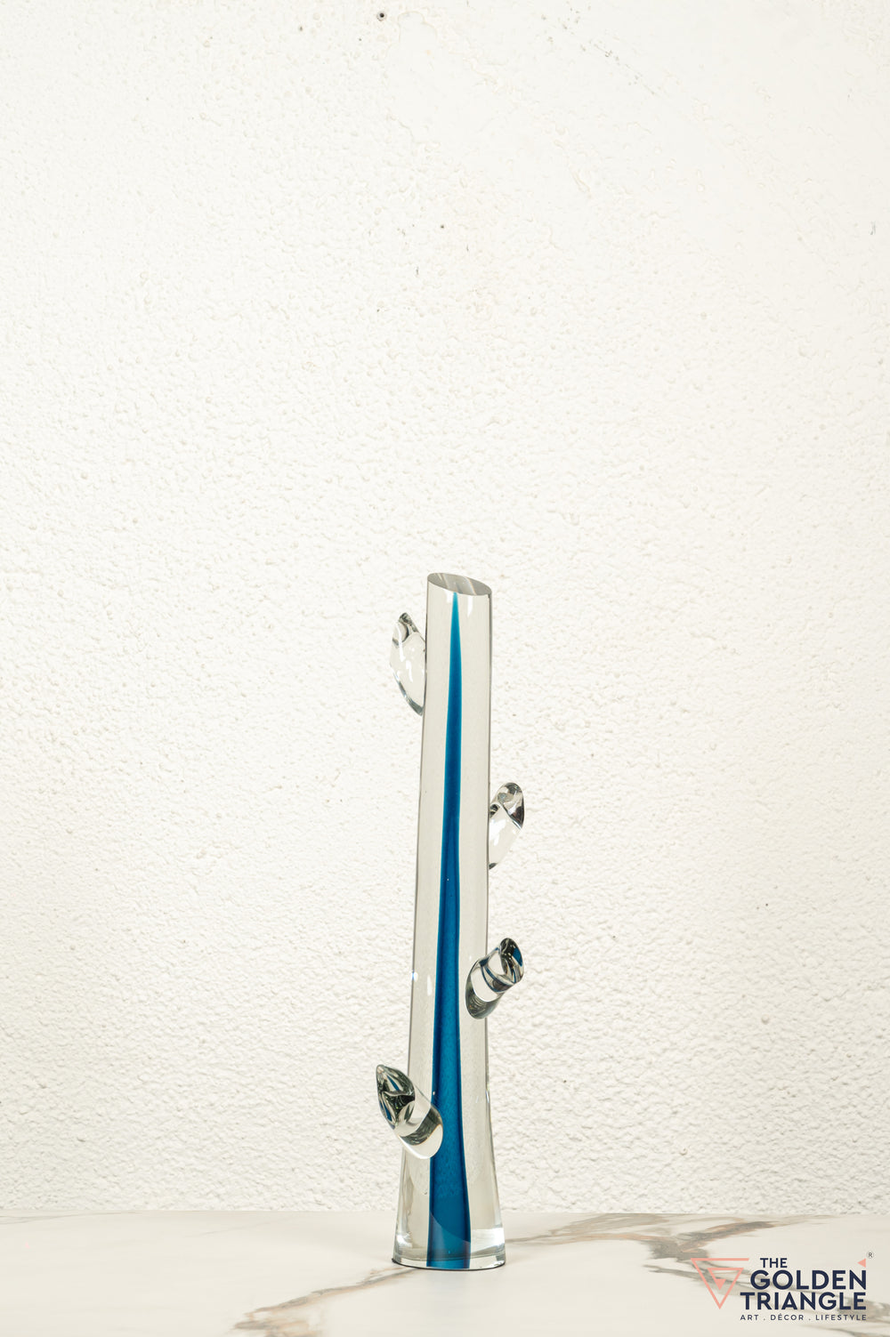 Nebula Glass Sculpture - Short