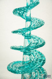 Mirage Glass Sculpture - Blue