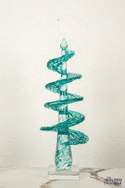 Mirage Glass Sculpture - Blue