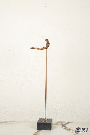 Nexo Abstract Sculpture - Bronze
