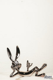 Buggs Electroplated Bunny - Gun Metal