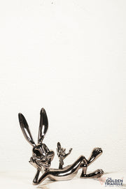 Buggs Electroplated Bunny - Gun Metal