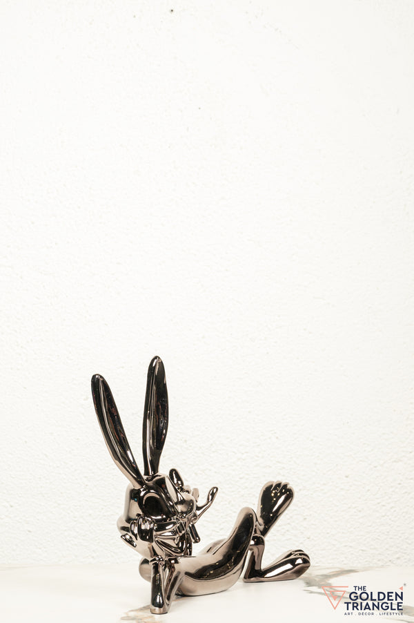 Buggs Electroplated Bunny - Gun Metal