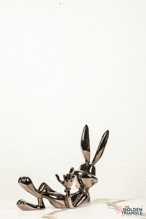 Buggs Electroplated Bunny - Gun Metal