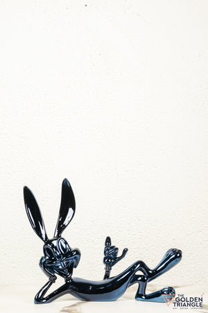 Buggs Electroplated Bunny - Blue
