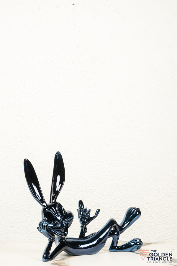 Buggs Electroplated Bunny - Blue