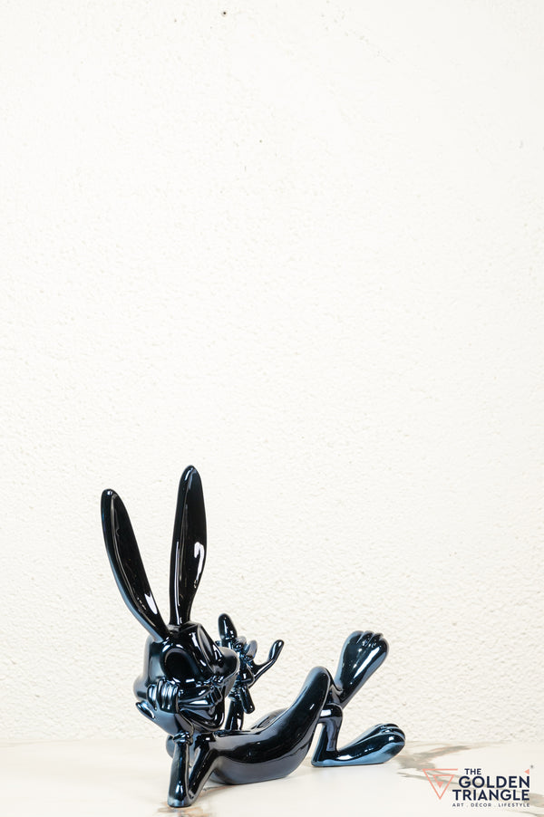 Buggs Electroplated Bunny - Blue