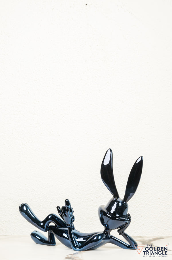Buggs Electroplated Bunny - Blue