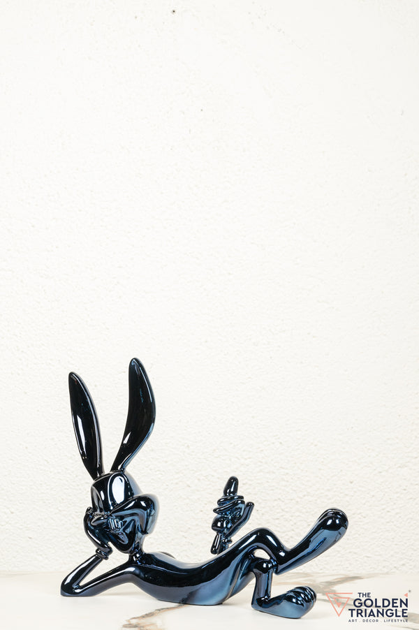 Buggs Electroplated Bunny - Blue