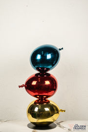 Floating Charm Balloon Artefact - Blue,Red & Gold