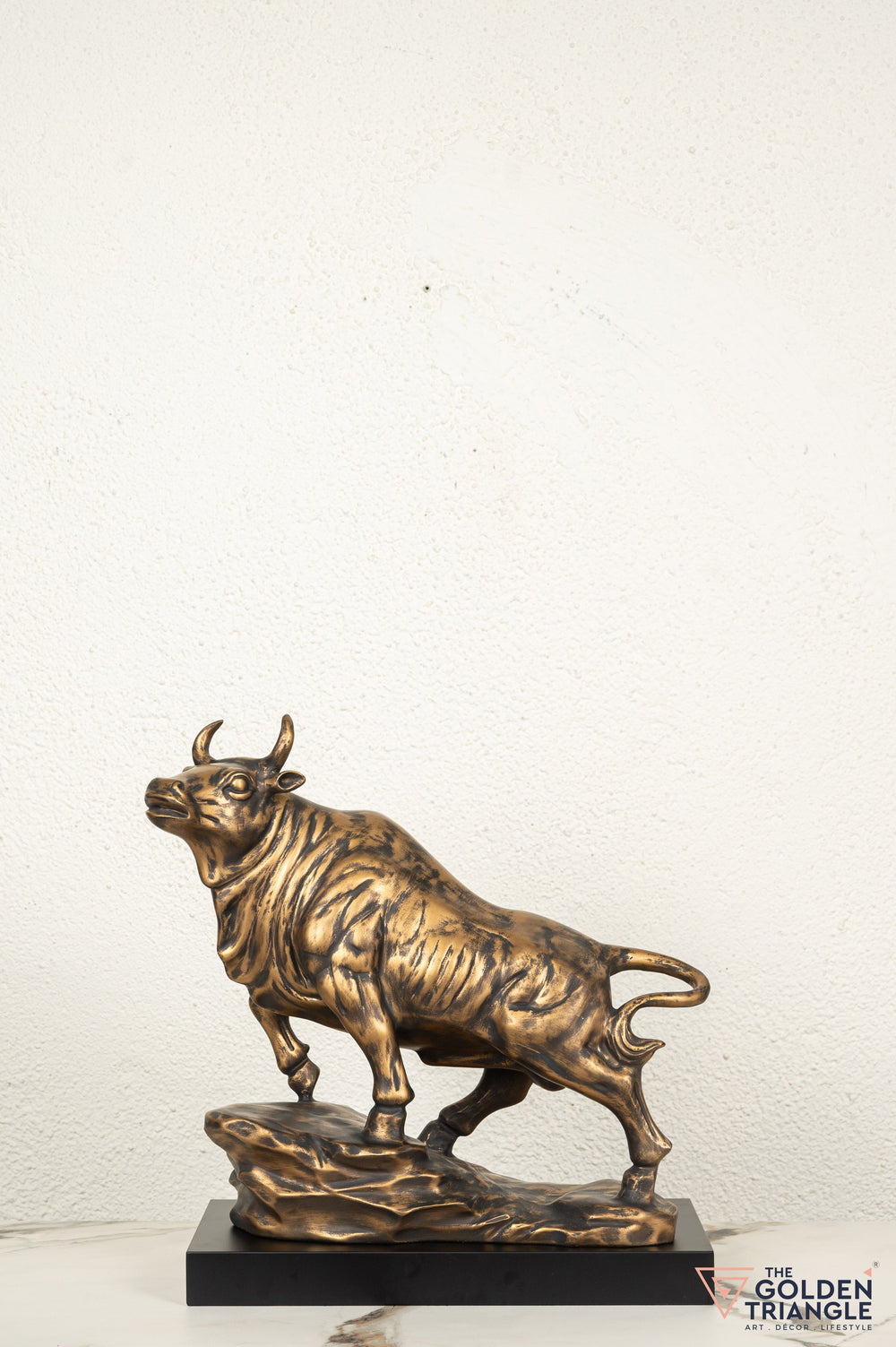 Sora Bull Sculpture - Bronze