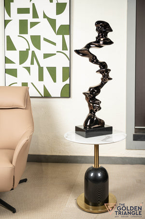 Lumo Abstract Sculpture - Gunmetal