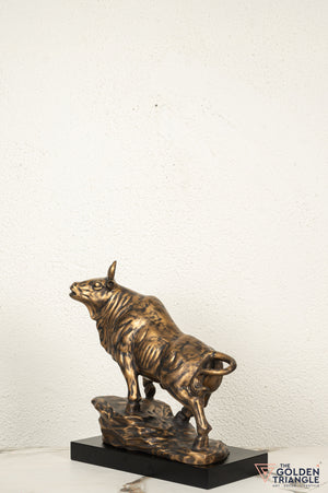 Sora Bull Sculpture - Bronze