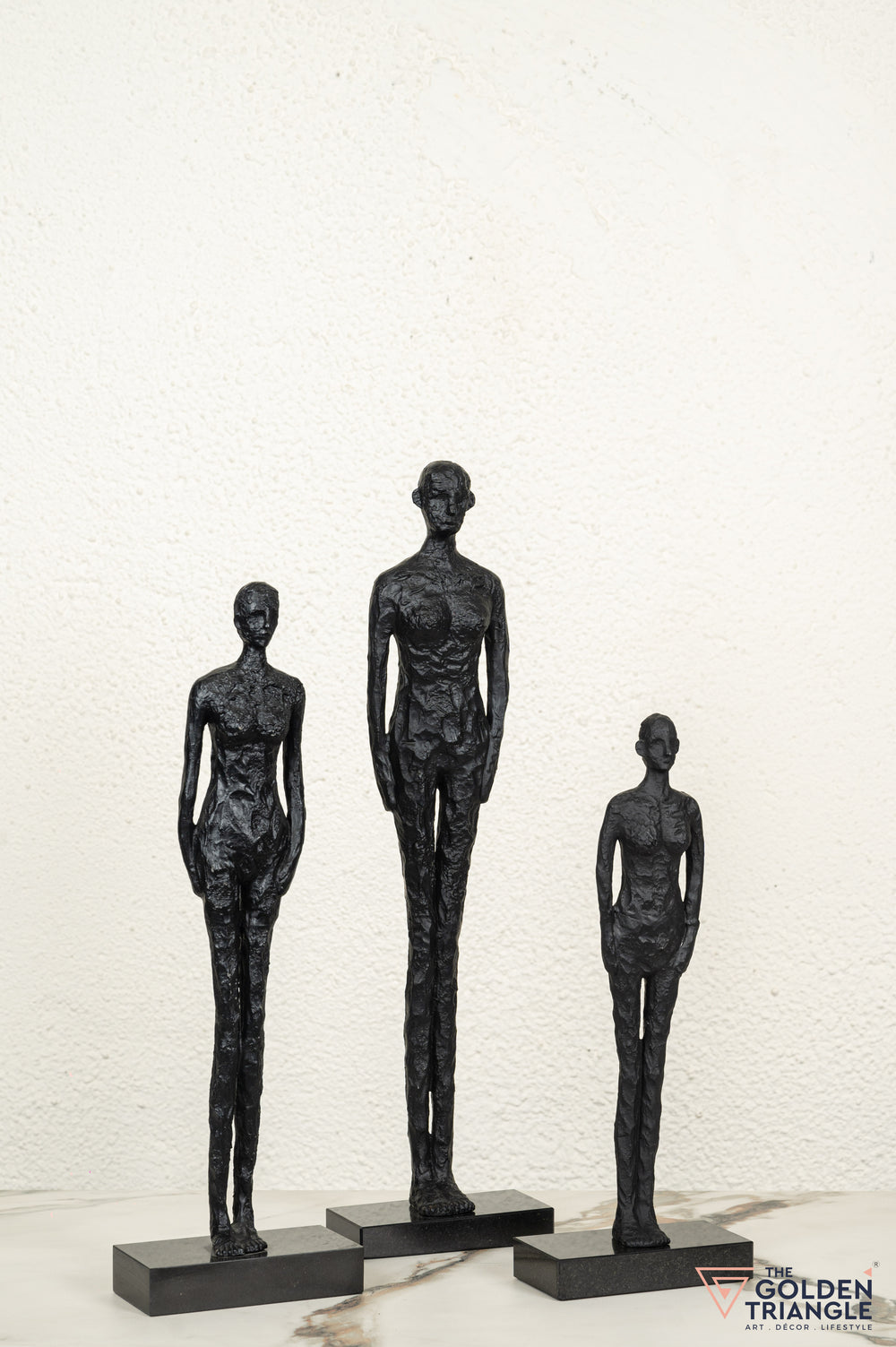 Firo Abstract Sculpture - Black