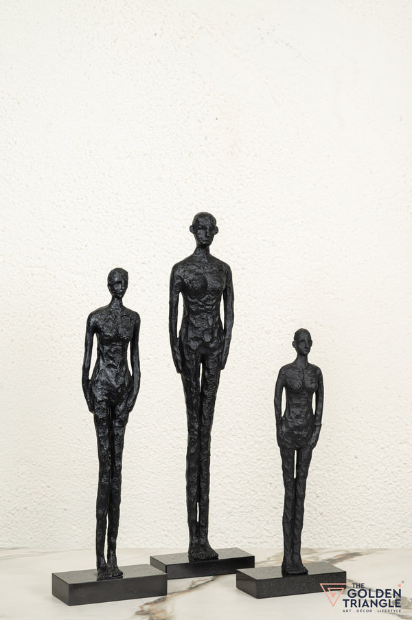 Firo Abstract Sculpture - Black