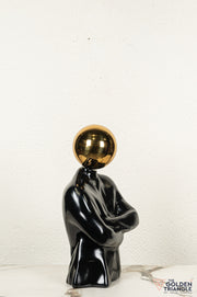 Juno Modern Thinker Sculpture - Gold