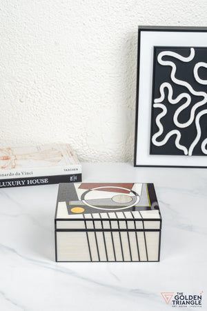 Mia Geometric Square Utility Box