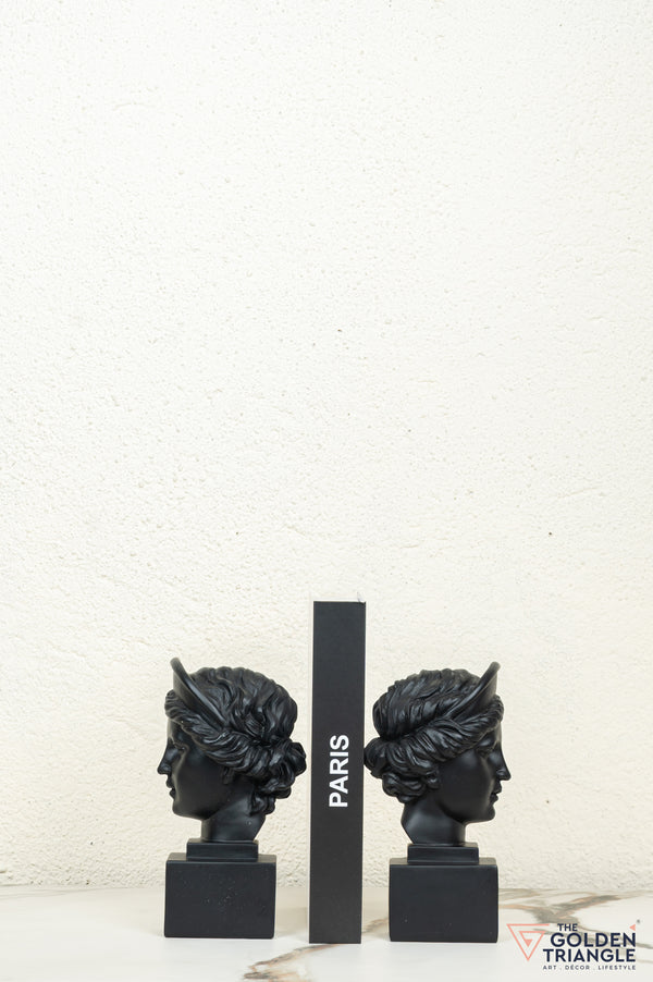 Cleopatra Bookend - Black