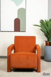 Prism Accent Chair - Orange