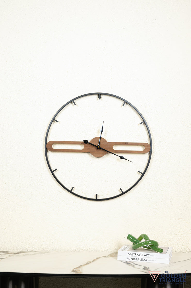 Eric Metal Wall Clock - 24"