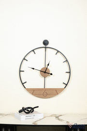 Jade Metal Wall Clock - 24"