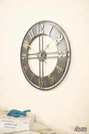 Alice Metal Wall Clock - 24"