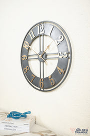 Alice Metal Wall Clock - 24"