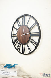 Jean Metal Wall Clock - 24"