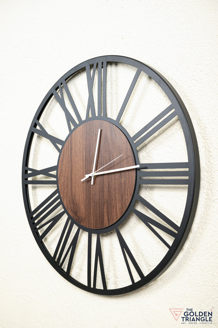 Jean Metal Wall Clock - 24"