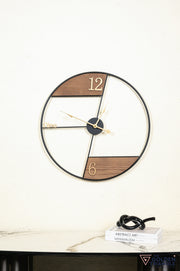 Clara Metal Wall Clock - 24"