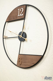 Clara Metal Wall Clock - 24"