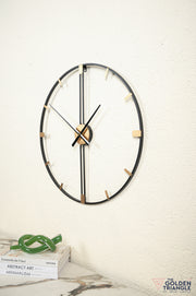 Leon Metal Wall Clock - 24"