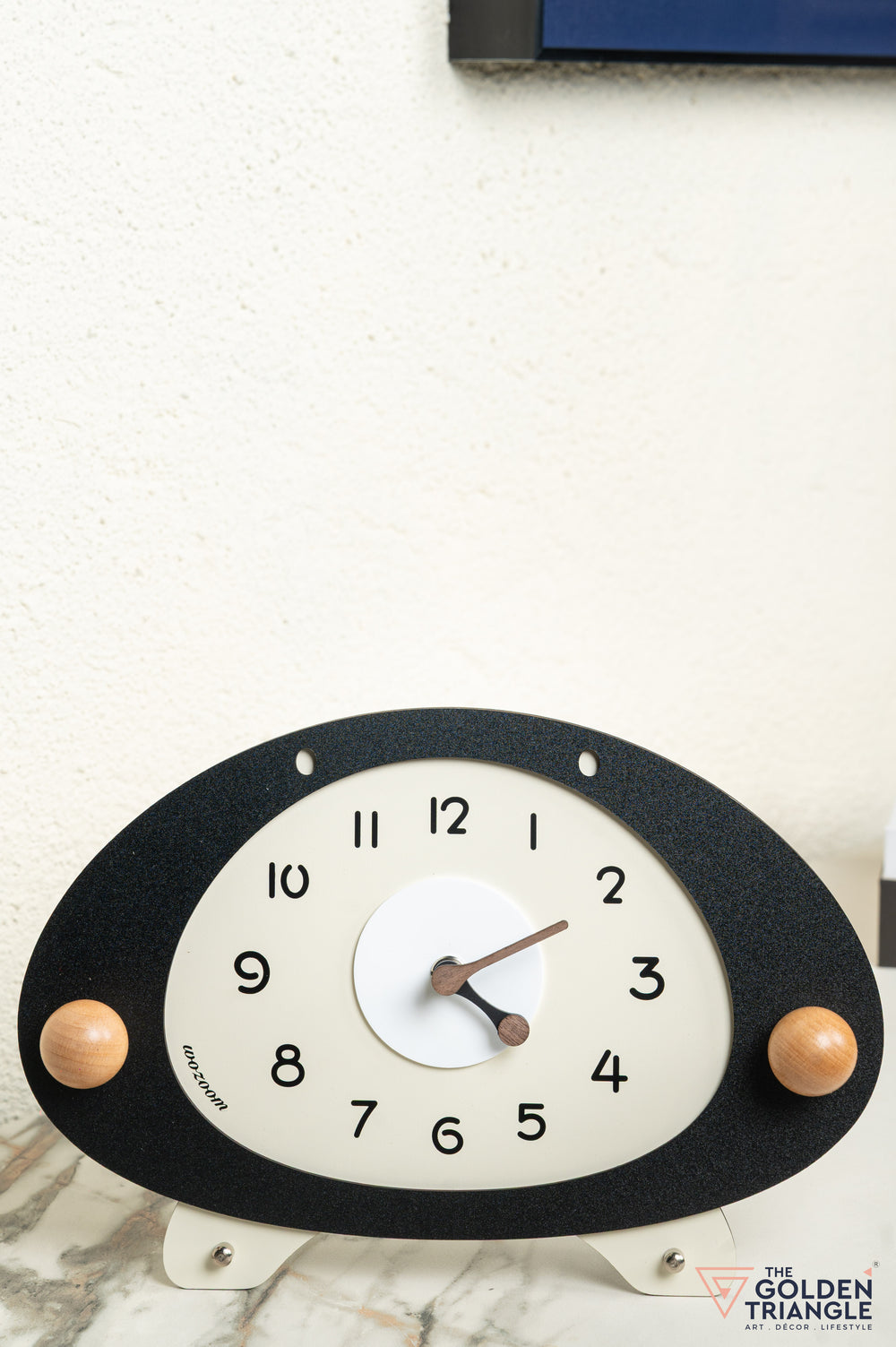 Yori Table Clock - Black