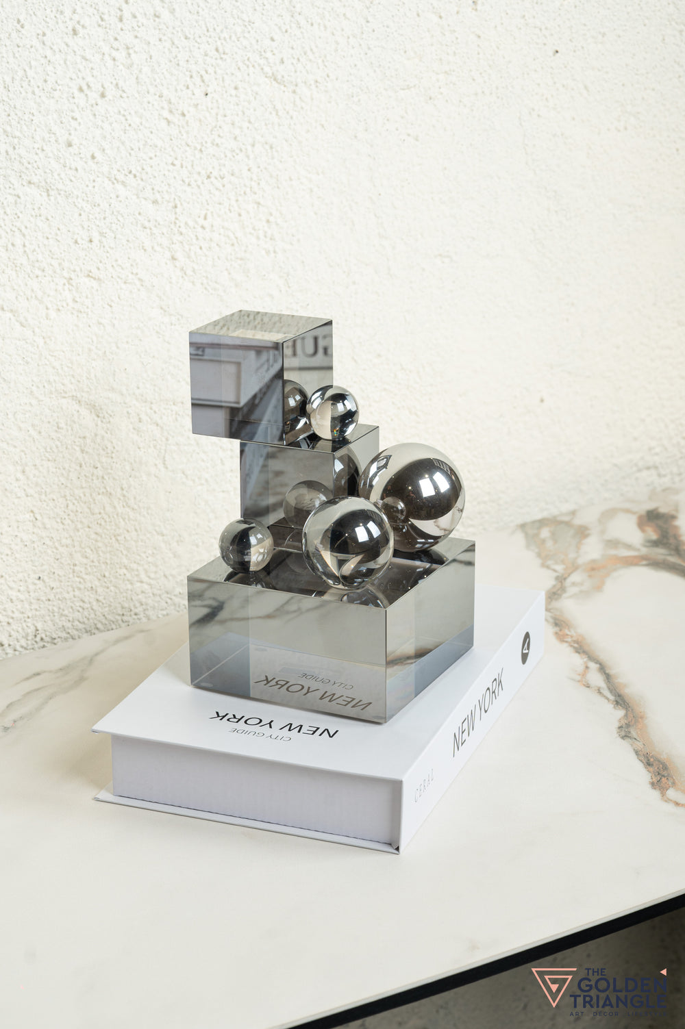 Galena Crystal Tabletop Artefact - Mirror
