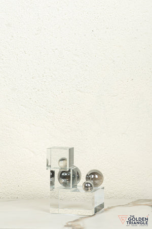 Galena Crystal Tabletop Artefact - Clear