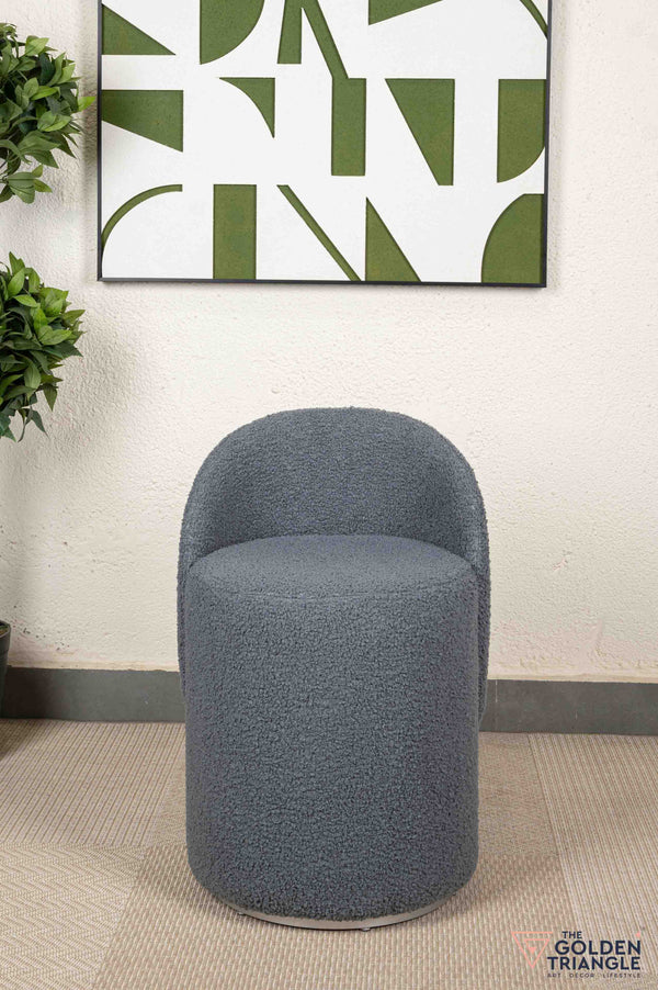 Orella Pouffe with Backrest & Swivel