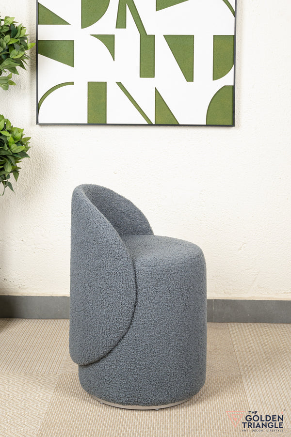 Orella Pouffe with Backrest & Swivel