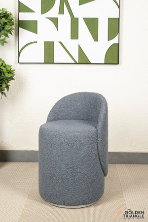 Orella Pouffe with Backrest & Swivel