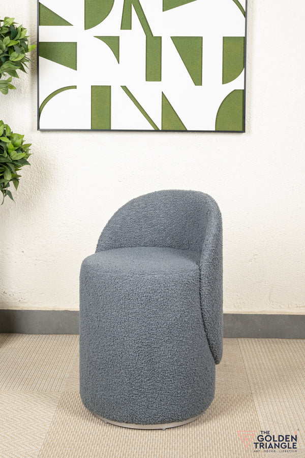 Orella Pouffe with Backrest & Swivel