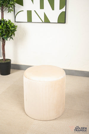 Ciara Suede Storage Pouffe