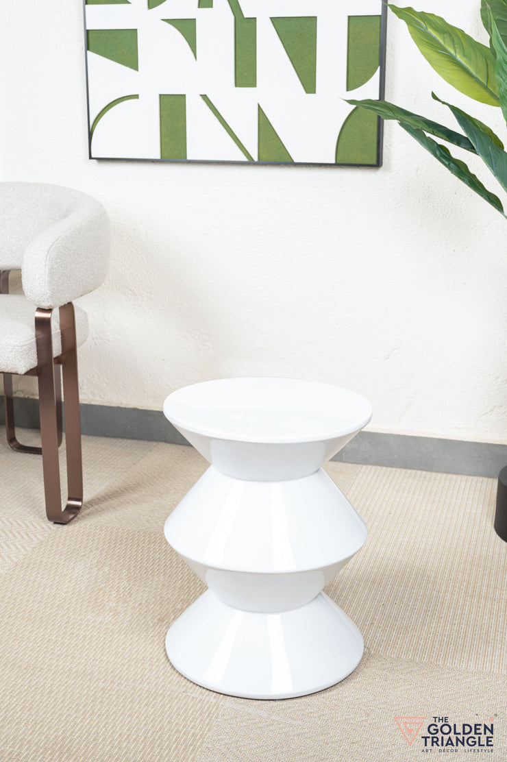 Simon Side Table - White