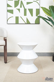 Simon Side Table - White