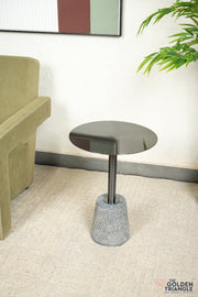 Solare Stone Side Table