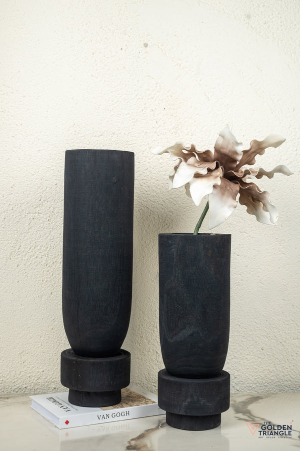 Razzle Wooden Vase