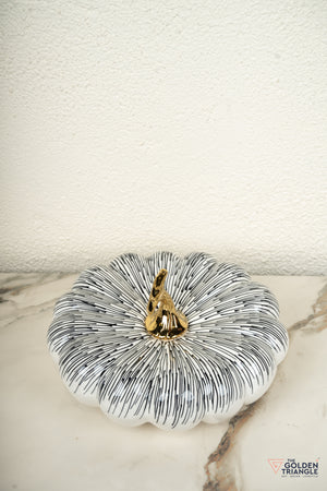 Harvest Ceramic Pumpkin Artefact - Big