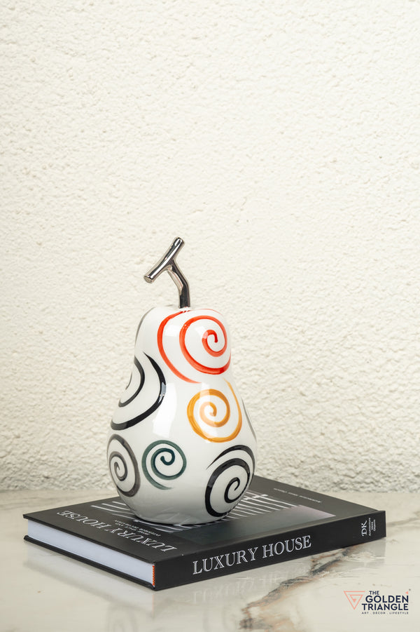 Beatrix Ceramic Pear Artefact
